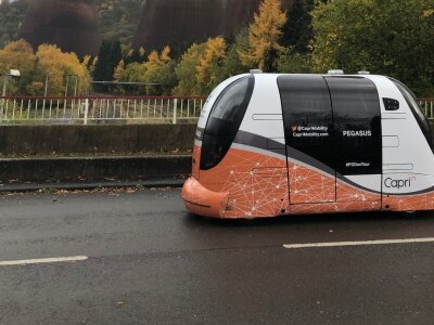 Автономные автомобили CAPRI будут перевозить людей в британском торговом центре